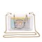 Clear Purse Stadium Approved for Women, Small Clear Crossbody Bag Fashion, Cute See Through Clutch Mini Shoulder Bag
